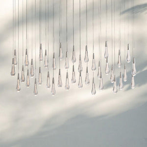 Solitaire Linear Chandelier 37"50"70"87"87"120"-