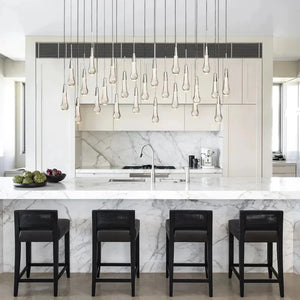 Solitaire Linear Chandelier 37"50"70"87"87"120"-