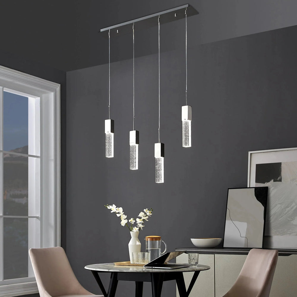 Sparkling Night Chandelier 4 Lights - Arialamps