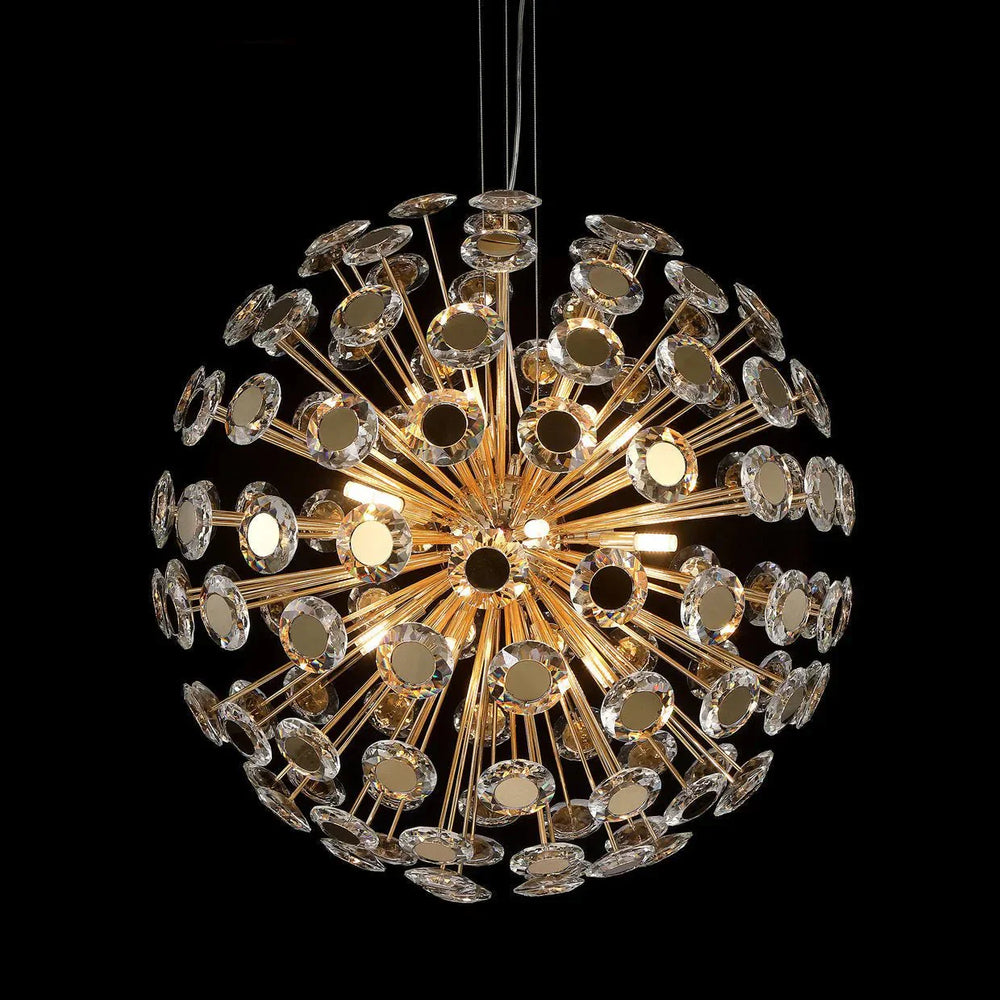 Spherical 18 - Light Crystal Chandelier - Arialamps