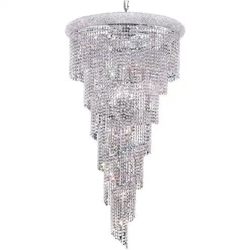 Spiral 26 Light Chandelier - Arialamps