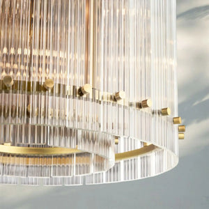 Sun Marco Crystal Round Chandelier-