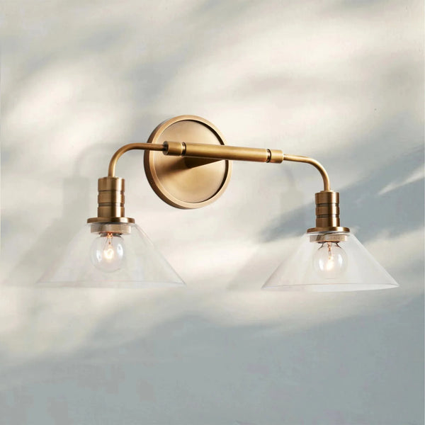Theron Double Wall Sconce - Arialamps