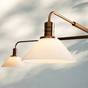 Theron Glass Round Chandelier 30'' 52'' - Arialamps