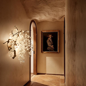 Thirza Branch Crystal Wall Sconce - Ineffable Lighting