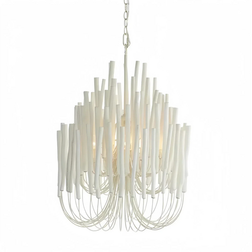 Tildalay Wide Chandelier 21" 36"-Chandelier-21"-White-Arialamps