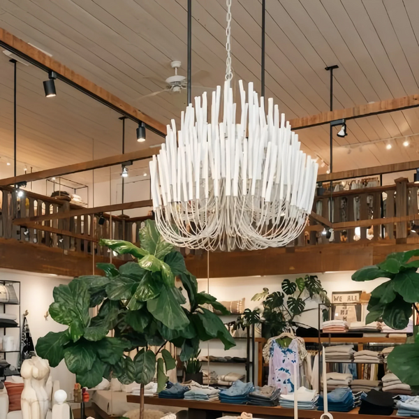 Tildalay Wide Chandelier 21" 36"-Chandelier-Arialamps