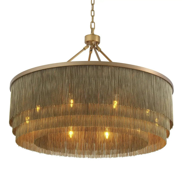 Tissot L (Brass/Bronze) Modern Chandelier - Arialamps