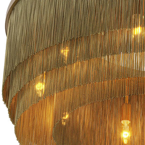Tissot L (Brass/Bronze) Modern Chandelier - Arialamps