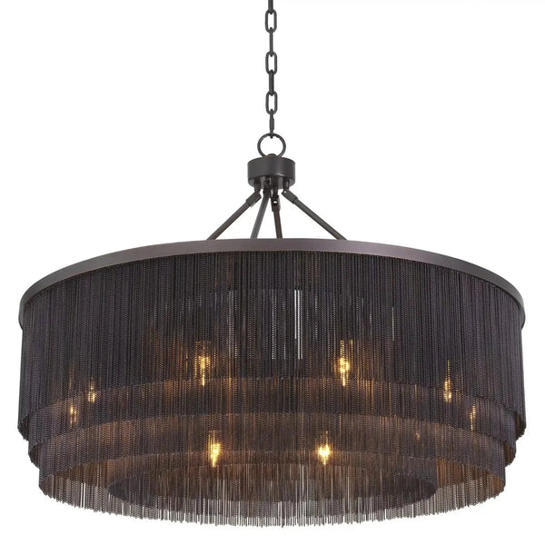 Tissot L (Brass/Bronze) Modern Chandelier - Arialamps