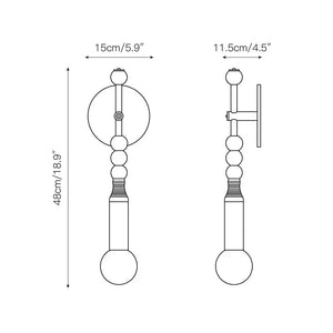 Toam Wall Lamp - Arialamps