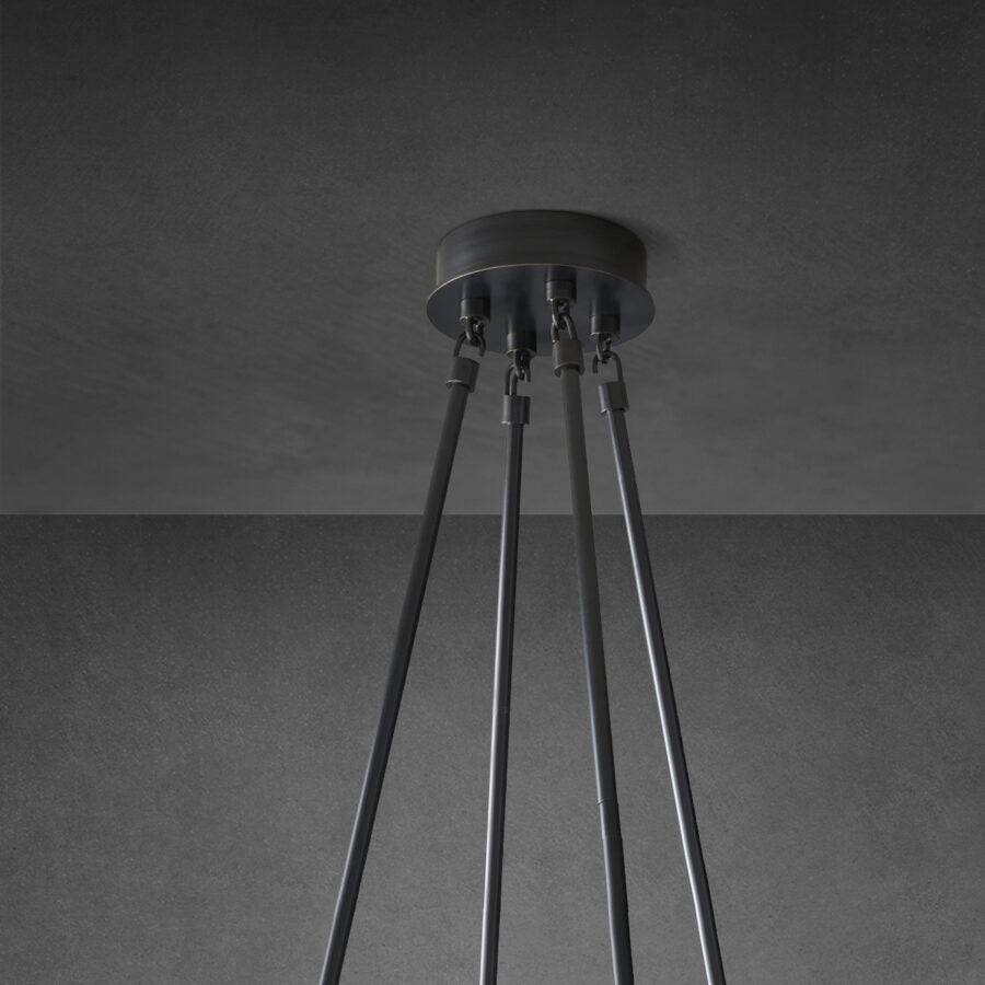 Torche Round Chandelier 70″