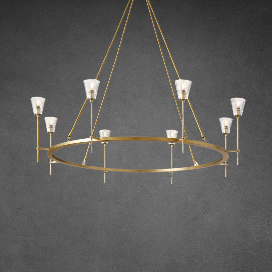 Torche Round Chandelier 58″