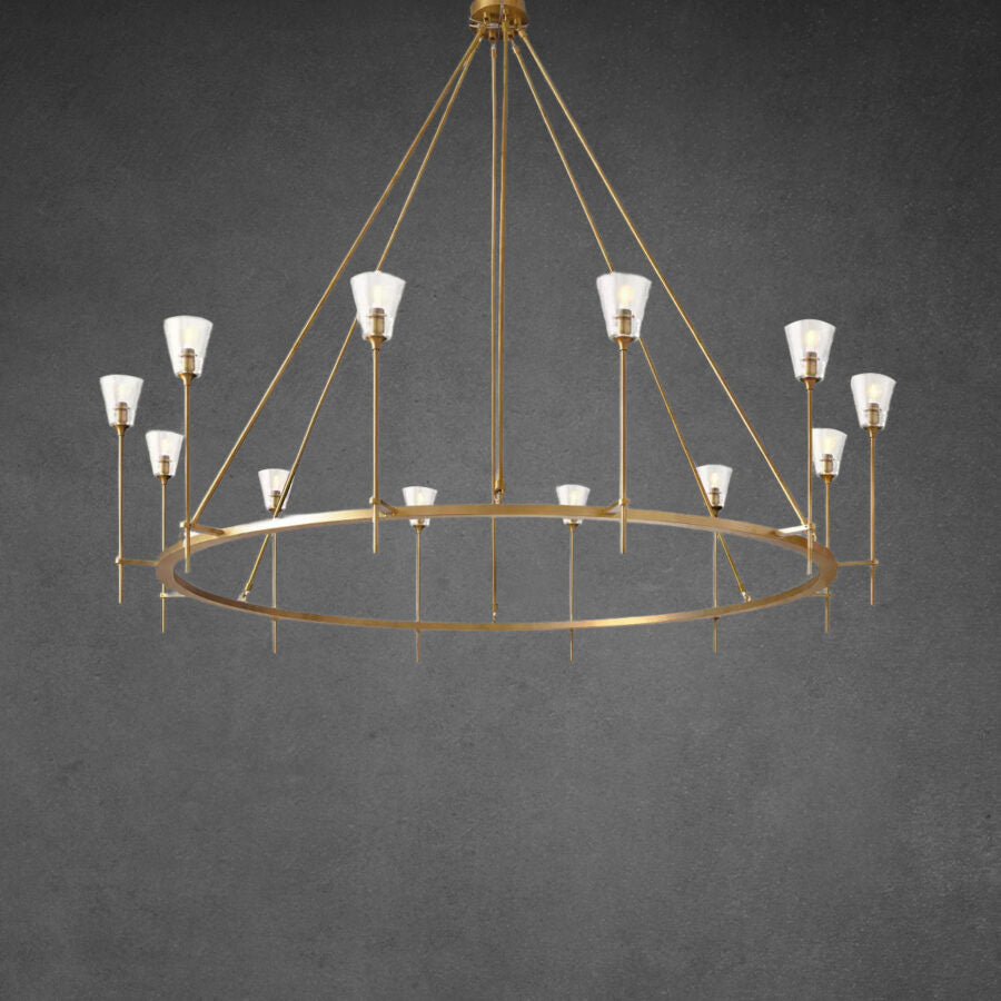 Torche Round Chandelier 70″