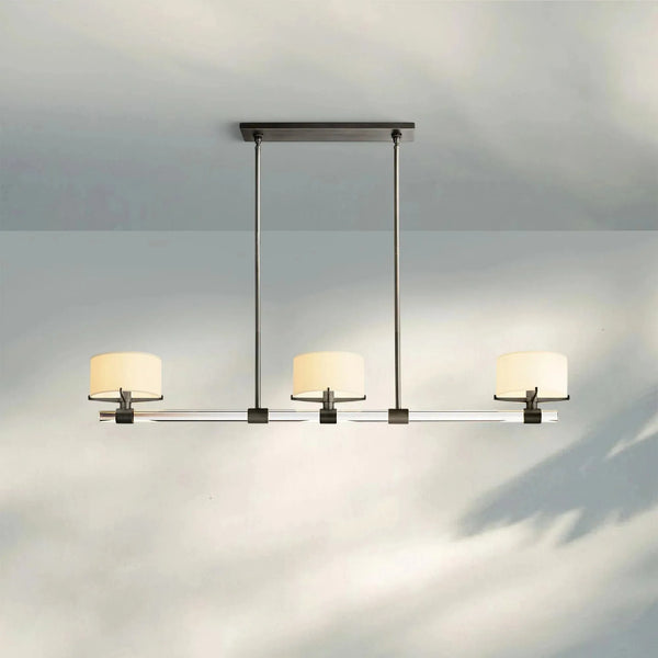 Trumane Linear Chandelier 54" 72'' - Arialamps