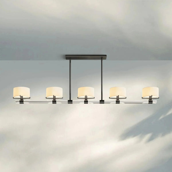 Trumane Linear Chandelier 54" 72'' - Arialamps