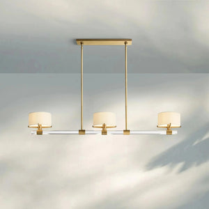Trumane Linear Chandelier 54" 72'' - Arialamps