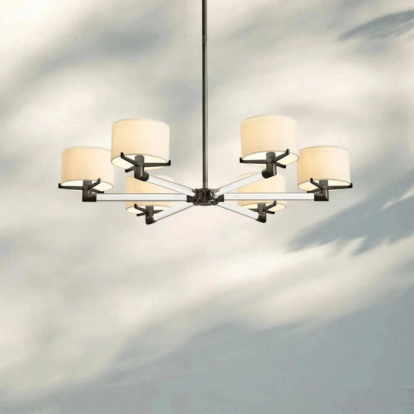 Trumane Round Chandelier 36'' 48'' 60'' - Arialamps