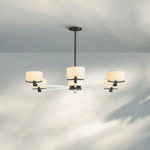 Trumane Round Chandelier 36'' 48'' 60'' - Arialamps