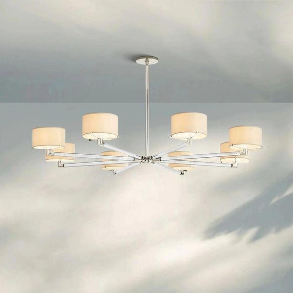 Trumane Round Chandelier 36'' 48'' 60'' - Arialamps
