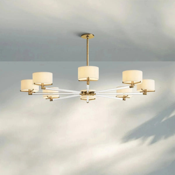 Trumane Round Chandelier 36'' 48'' 60'' - Arialamps