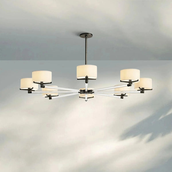 Trumane Round Chandelier 36'' 48'' 60'' - Arialamps