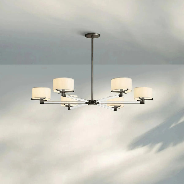 Trumane Round Chandelier 36'' 48'' 60'' - Arialamps