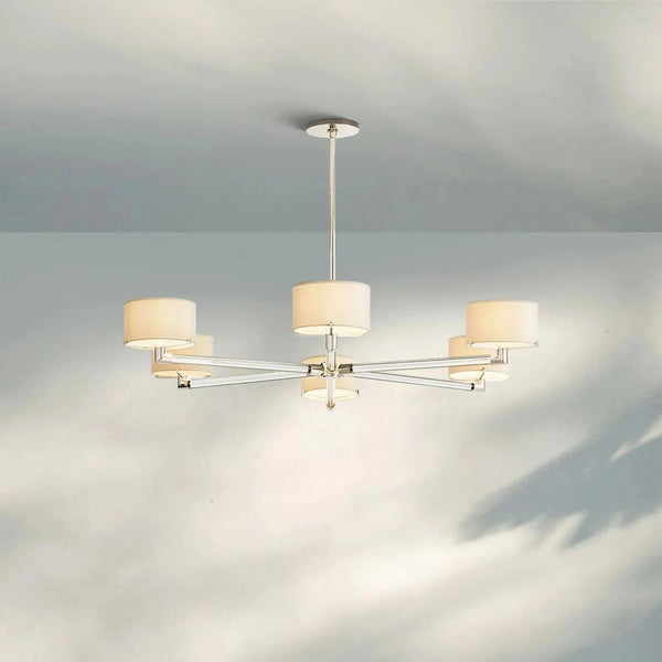 Trumane Round Chandelier 36'' 48'' 60'' - Arialamps