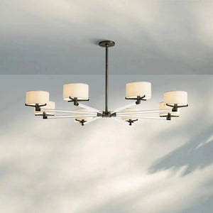 Trumane Round Chandelier 36'' 48'' 60'' - Arialamps