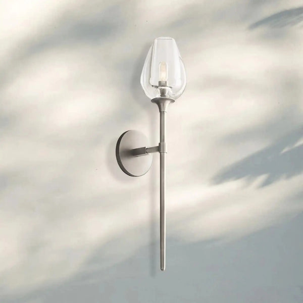 Tuilpl Grand Wall Sconce-Nickel-
