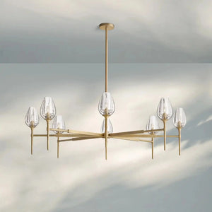 Tuilpl Round Chandelier 27‘’ 42‘’ 54‘’-