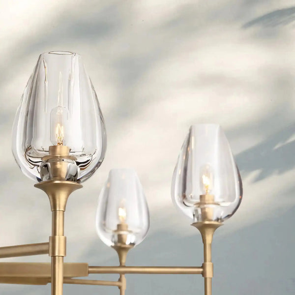 Tuilpl Round Chandelier 27‘’ 42‘’ 54‘’-