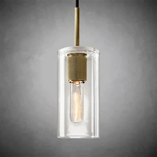 Utilitaiye Cylinder Shade Pendant - Arialamps