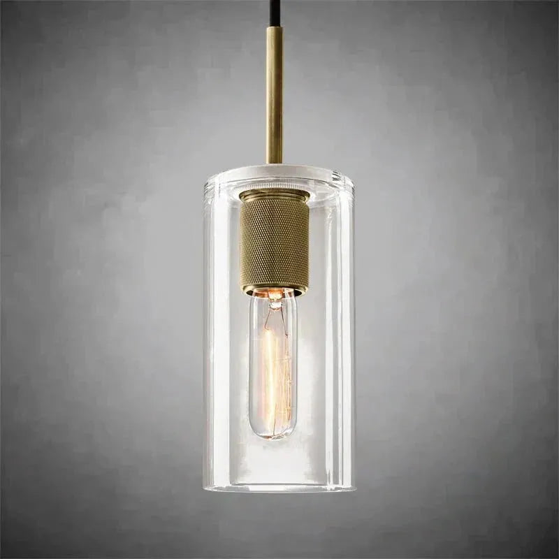 Utilitaiye Cylinder Shade Pendant - Arialamps
