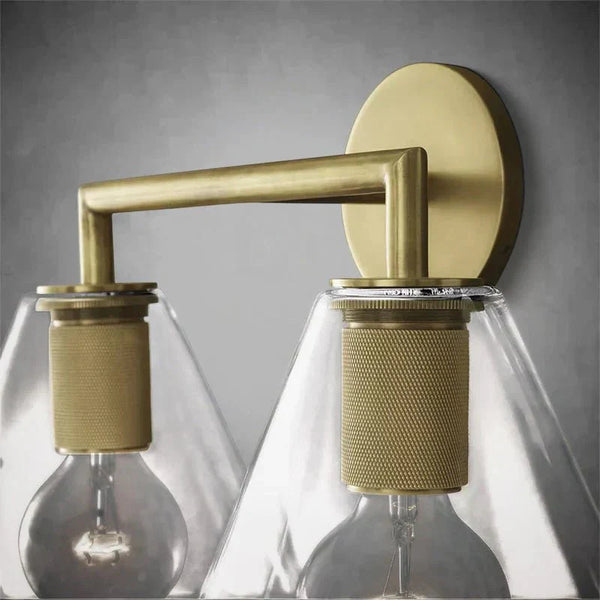 Utilitaiye Funnel Shade Double Sconce - Arialamps