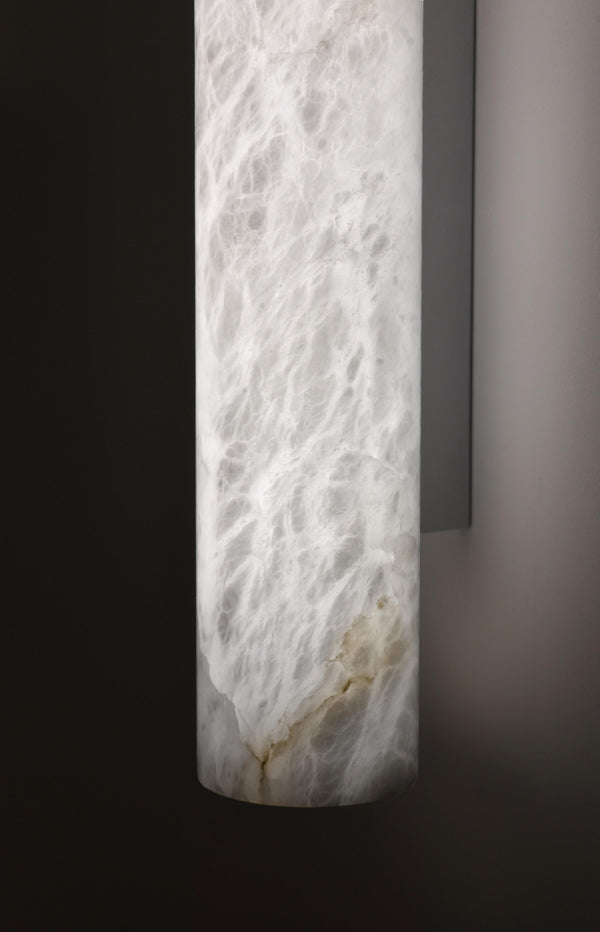 Venus Modern Linear Alabaster Wall Sconce 3'' 4.7''-Arialamps