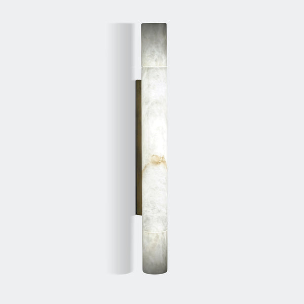 Venus Modern Linear Alabaster Wall Sconce 3'' 4.7''-Arialamps