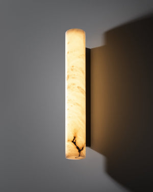 Venus Modern Linear Alabaster Wall Sconce 3'' 4.7''-Arialamps