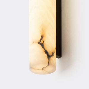 Venus Modern Linear Alabaster Wall Sconce 3'' 4.7''-Arialamps