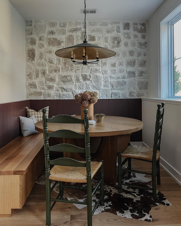 Veritas Black Chandelier 36'' For living room, bedroom, Foyer Entryway - Arialamps