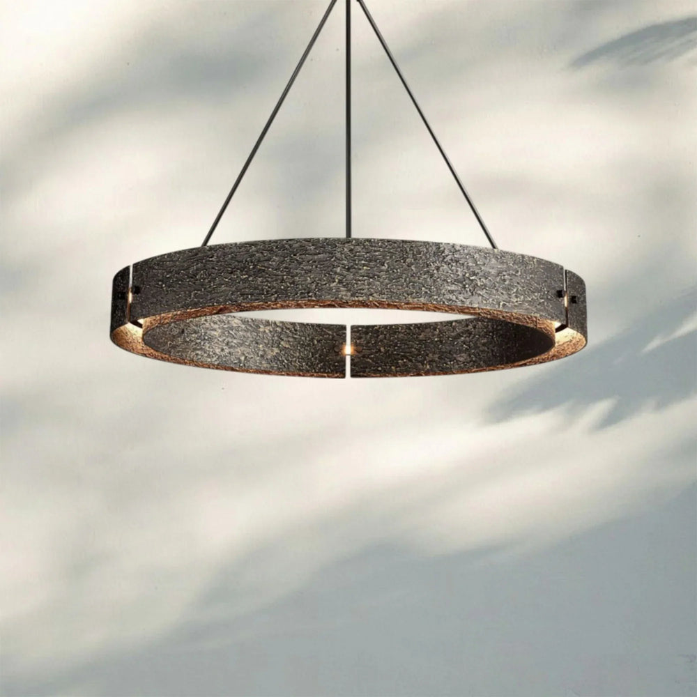 Veuvery Round Chandelier 48"-chandeliers for dining room,chandeliers for stairways,chandeliers for foyer,chandeliers for bedrooms,chandeliers for kitchen,chandeliers for living room-Bronze-Arialamps