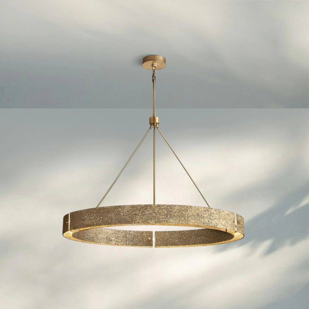 Veuvery Round Chandelier 60"-chandeliers for dining room,chandeliers for stairways,chandeliers for foyer,chandeliers for bedrooms,chandeliers for kitchen,chandeliers for living room-Bronze-Arialamps
