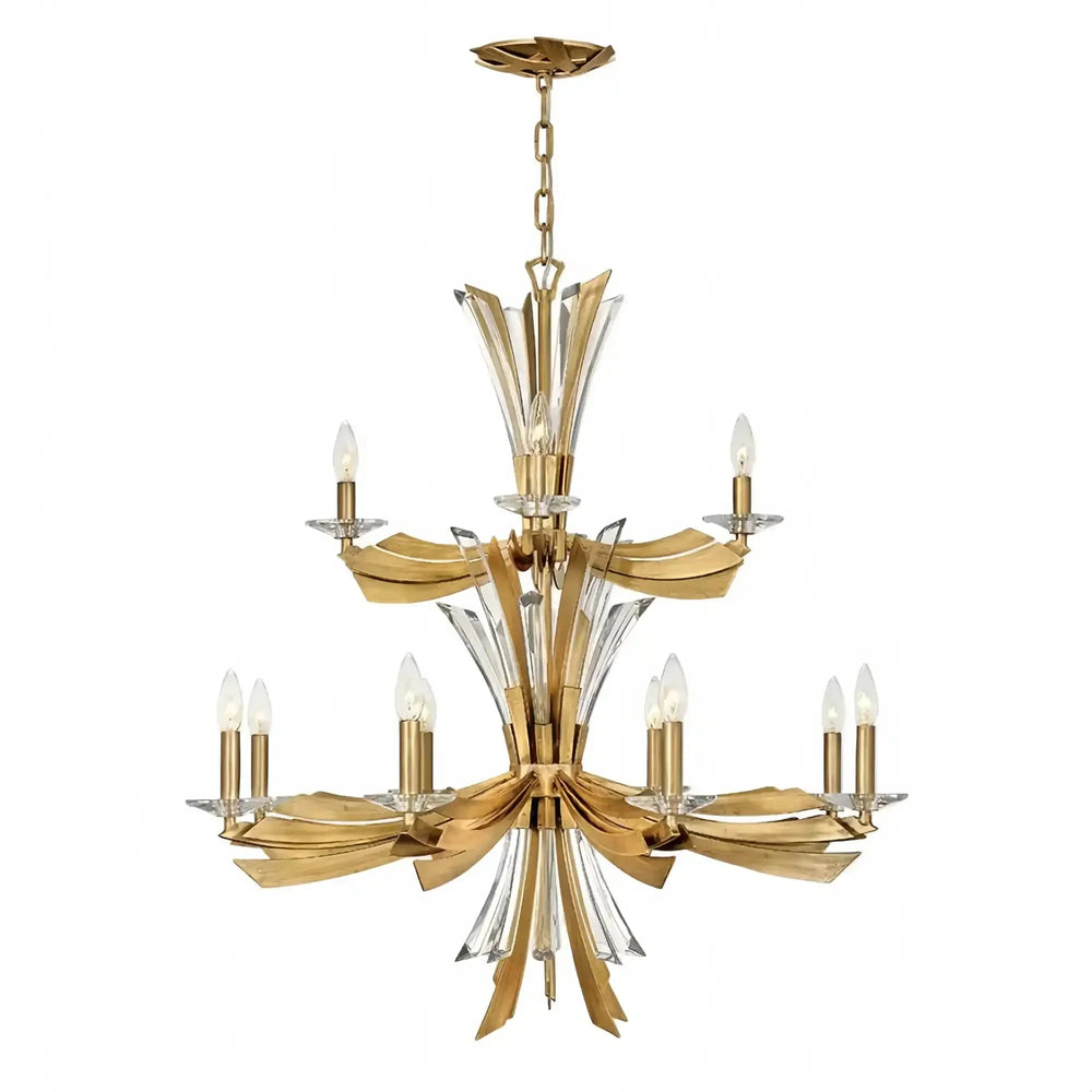 Vida Medium Multi Tier Chandelier - Arialamps