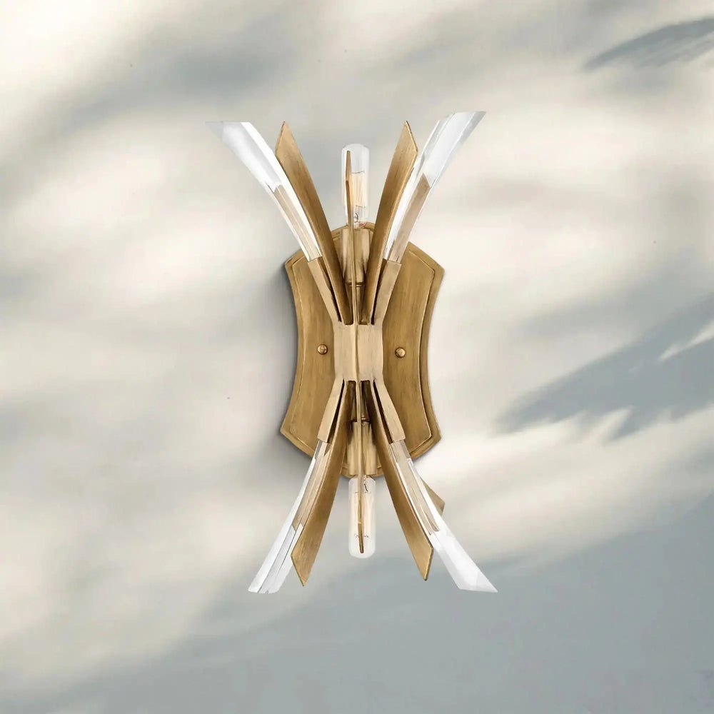 Vida Medium Two Light Sconce - Arialamps