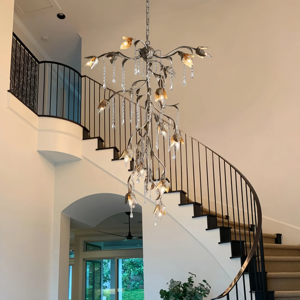 Viticcia Cascade Chandelier-Lighting-Arialamps