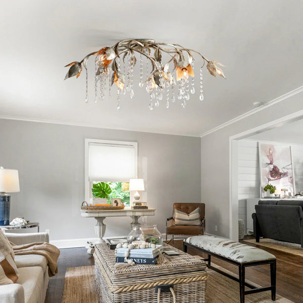 Viticcia Flushmount 24''32''-Lighting-Arialamps