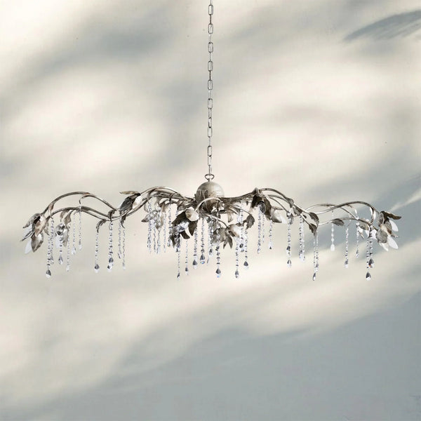 Viticcia Rectangular Chandelier 52" 61" 71"-Lighting-Arialamps