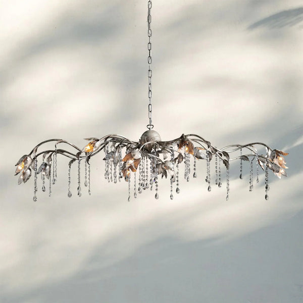 Viticcia Rectangular Chandelier 52" 61" 71"-Lighting-61"-Arialamps