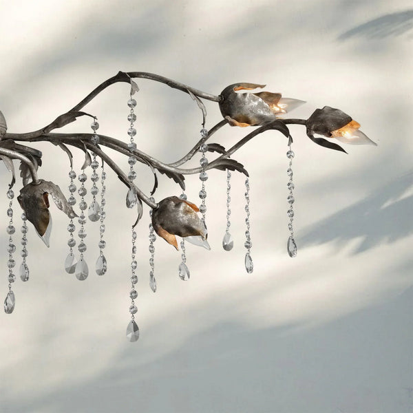 Viticcia Rectangular Chandelier 52" 61" 71"-Lighting-Arialamps