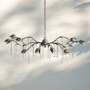 Viticcia Rectangular Chandelier 52" 61" 71"-Lighting-52"-Arialamps